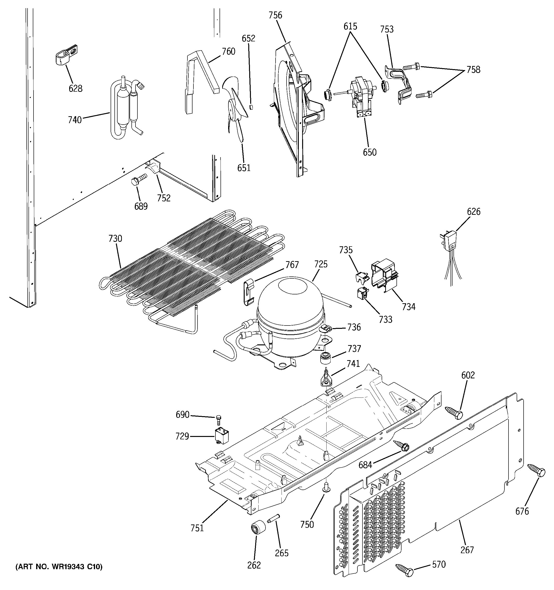 Assembly View for UNIT PARTS | DTS18ICSLRBB
