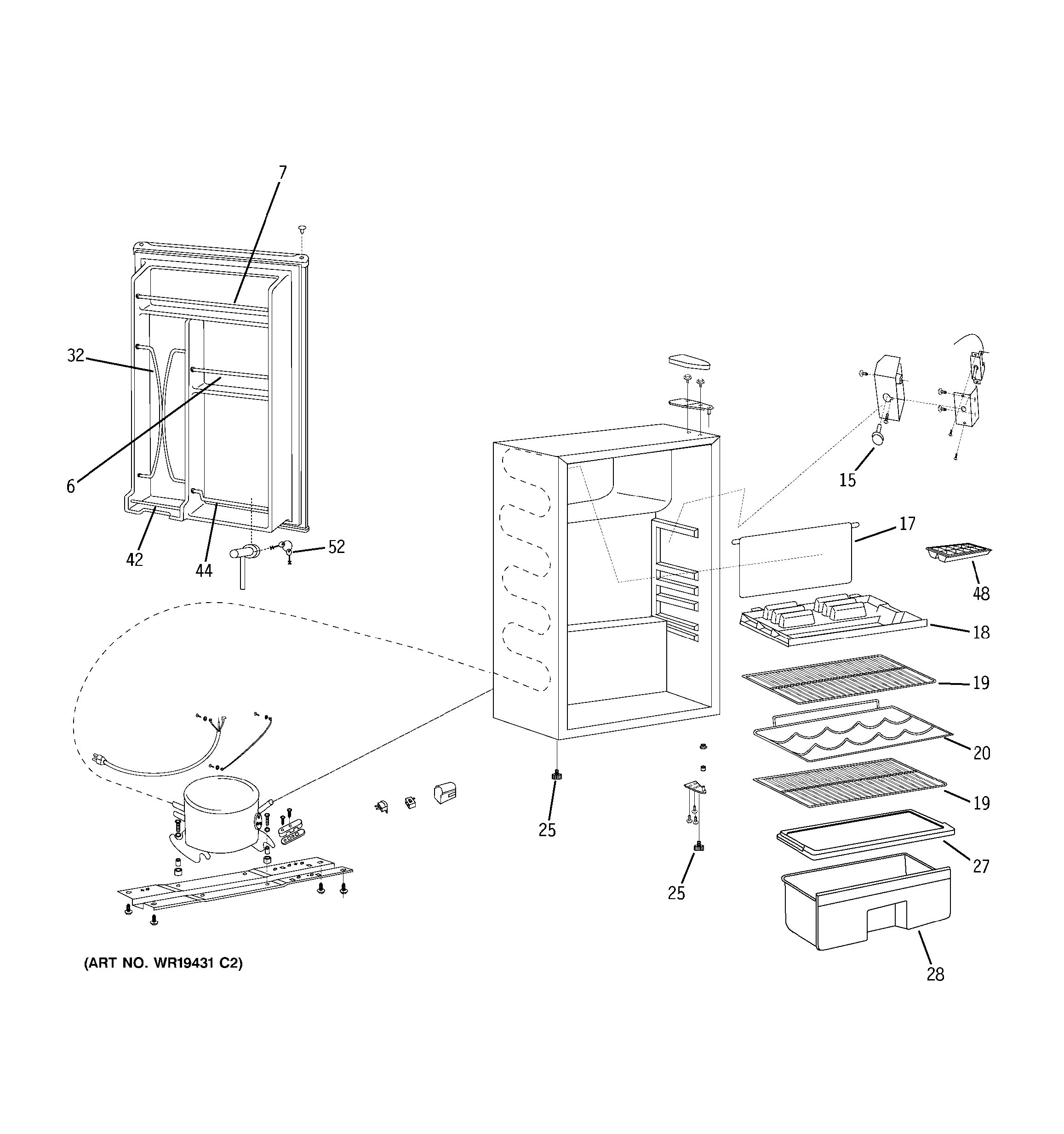 Assembly View for REFRIGERATOR SMR04DASACS