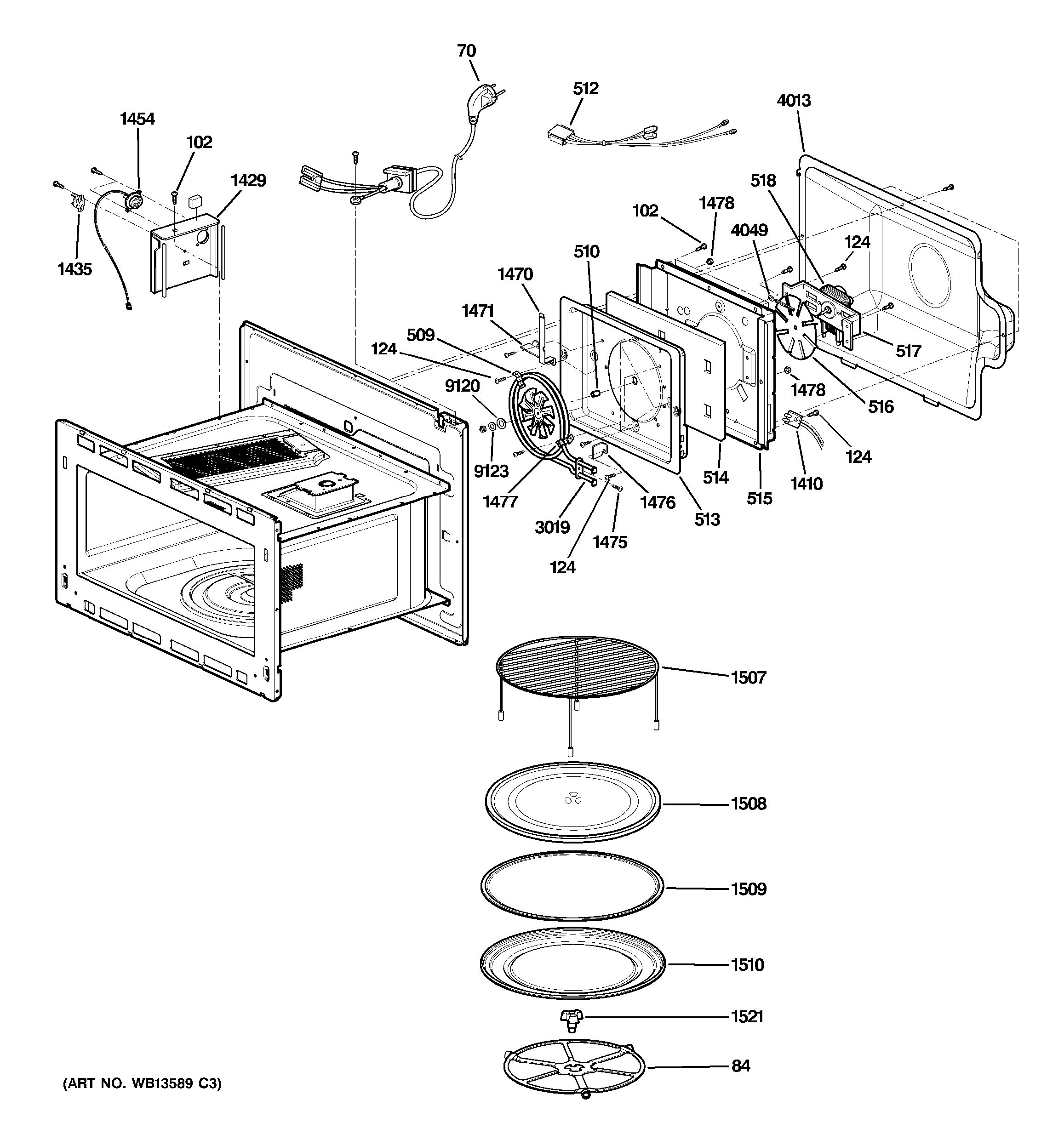 Assembly View for INTERIOR PARTS (1) ZSC1001KSS01