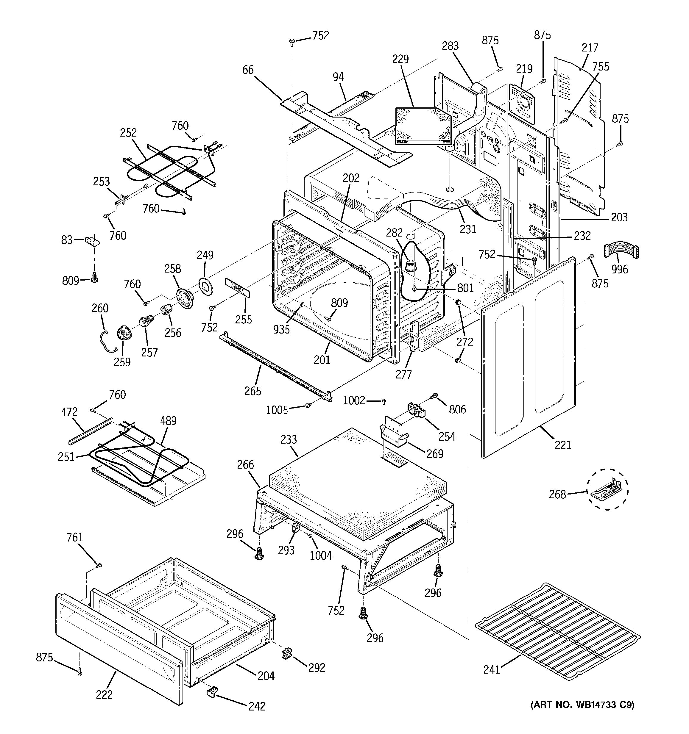 Assembly View For Body Parts 