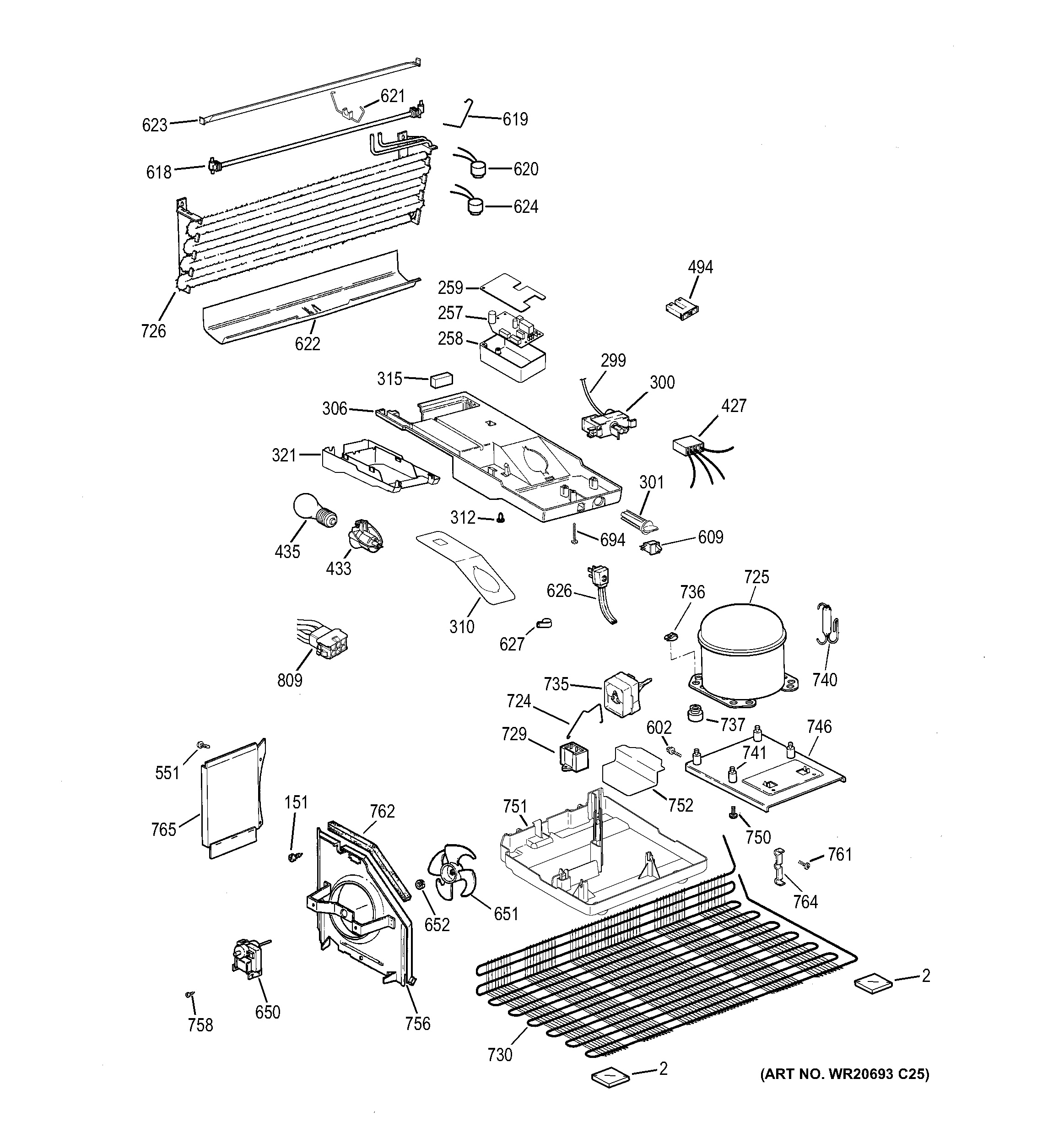 Assembly View for UNIT PARTS | GTK17GBEDRBS