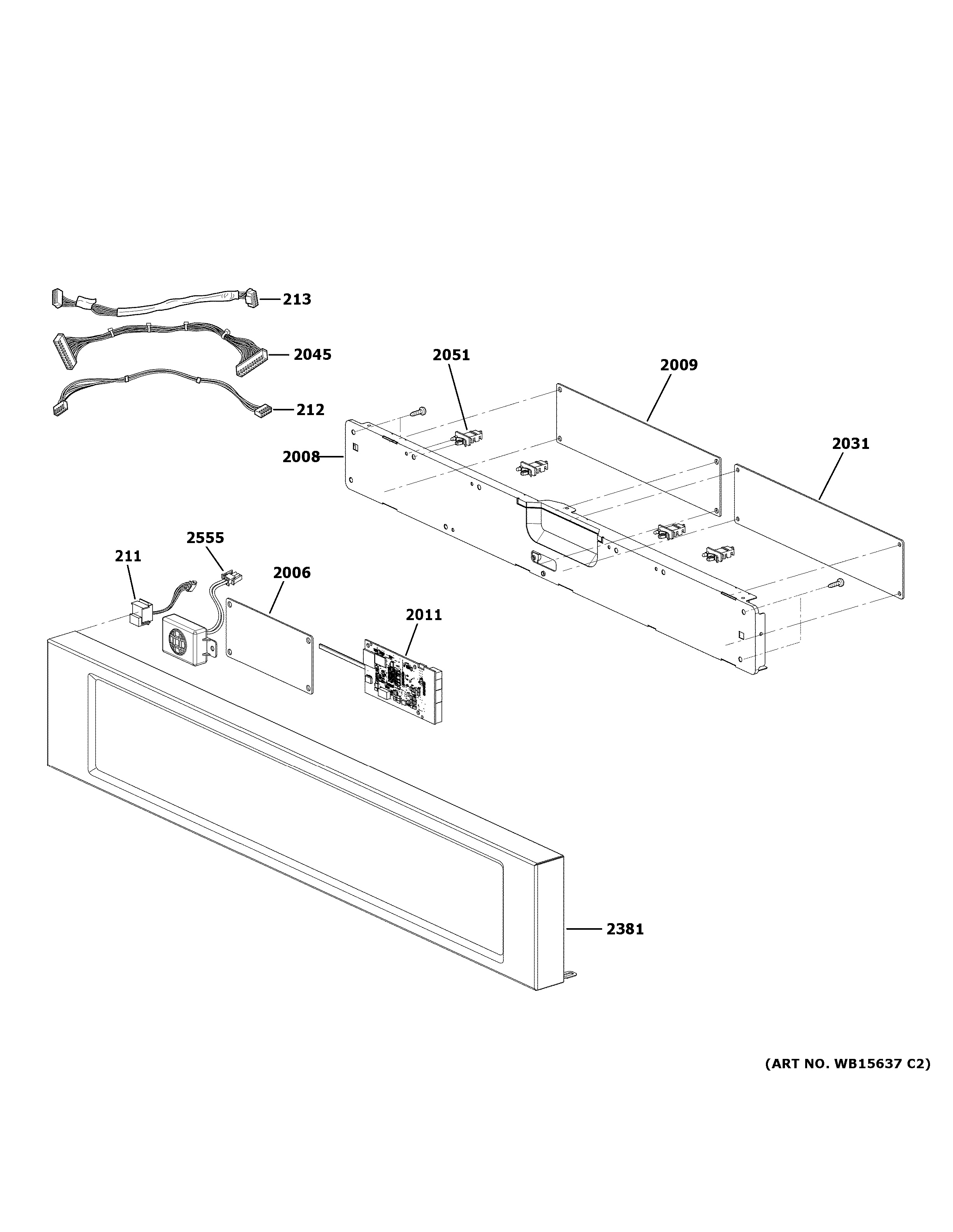 Assembly View for CONTROL PARTS | ZSB9232N2SS
