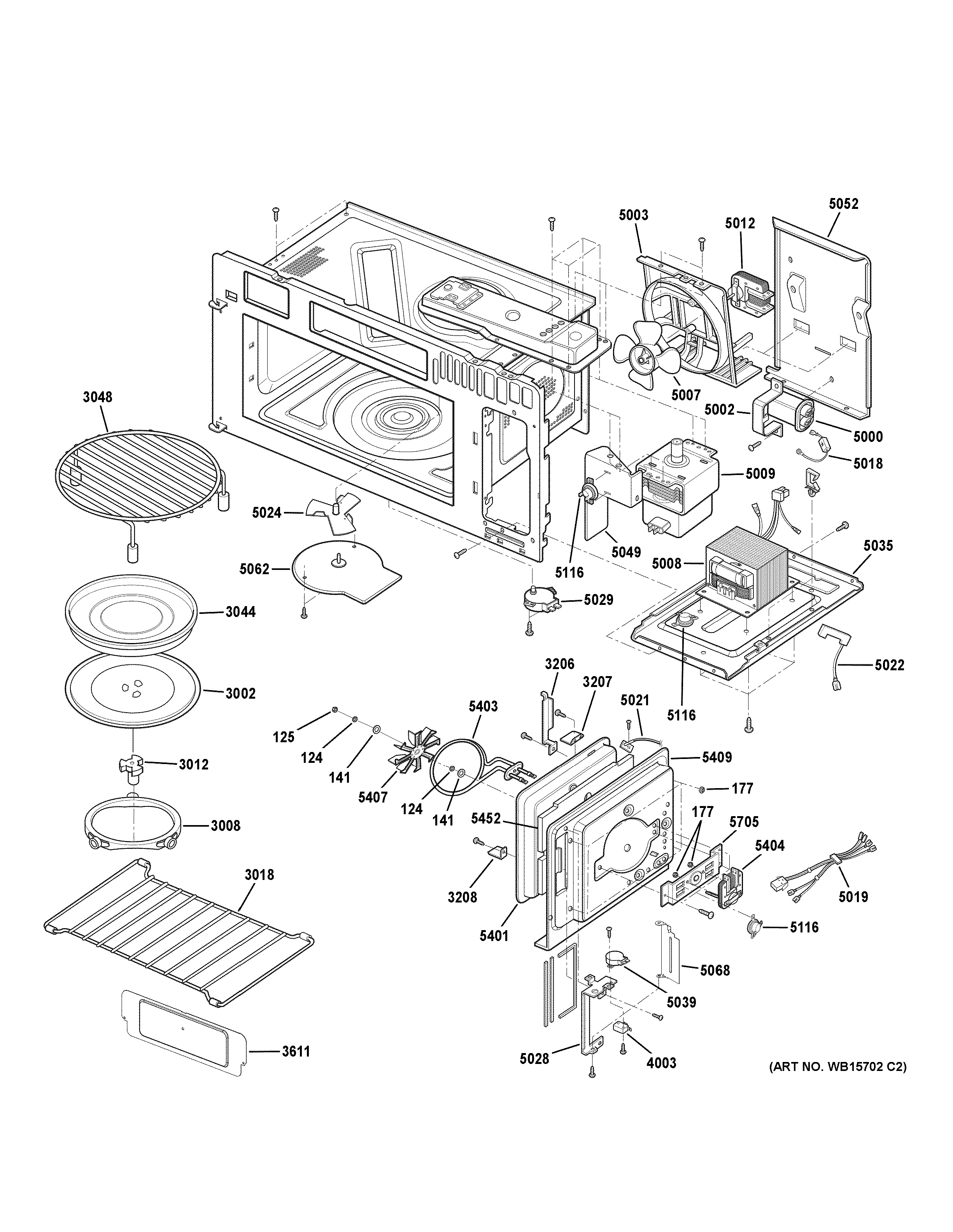 Assembly View For Interior Parts 1 Pvm9179sr1ss 