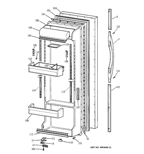 tfx25pr ge profile refrigerator