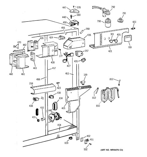 tfx27f ge refrigerator