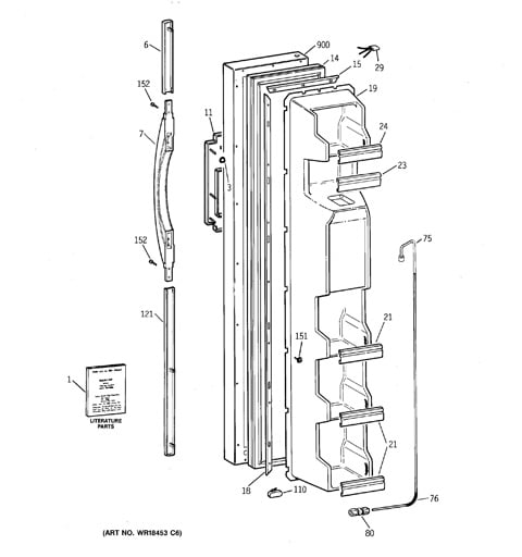 Tfx22r store ge refrigerator