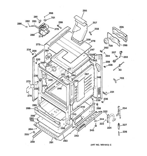 くページ Kawasaki Motorcycle 1994 OEM Parts Diagram for Fuel Tank (ZX750-L2