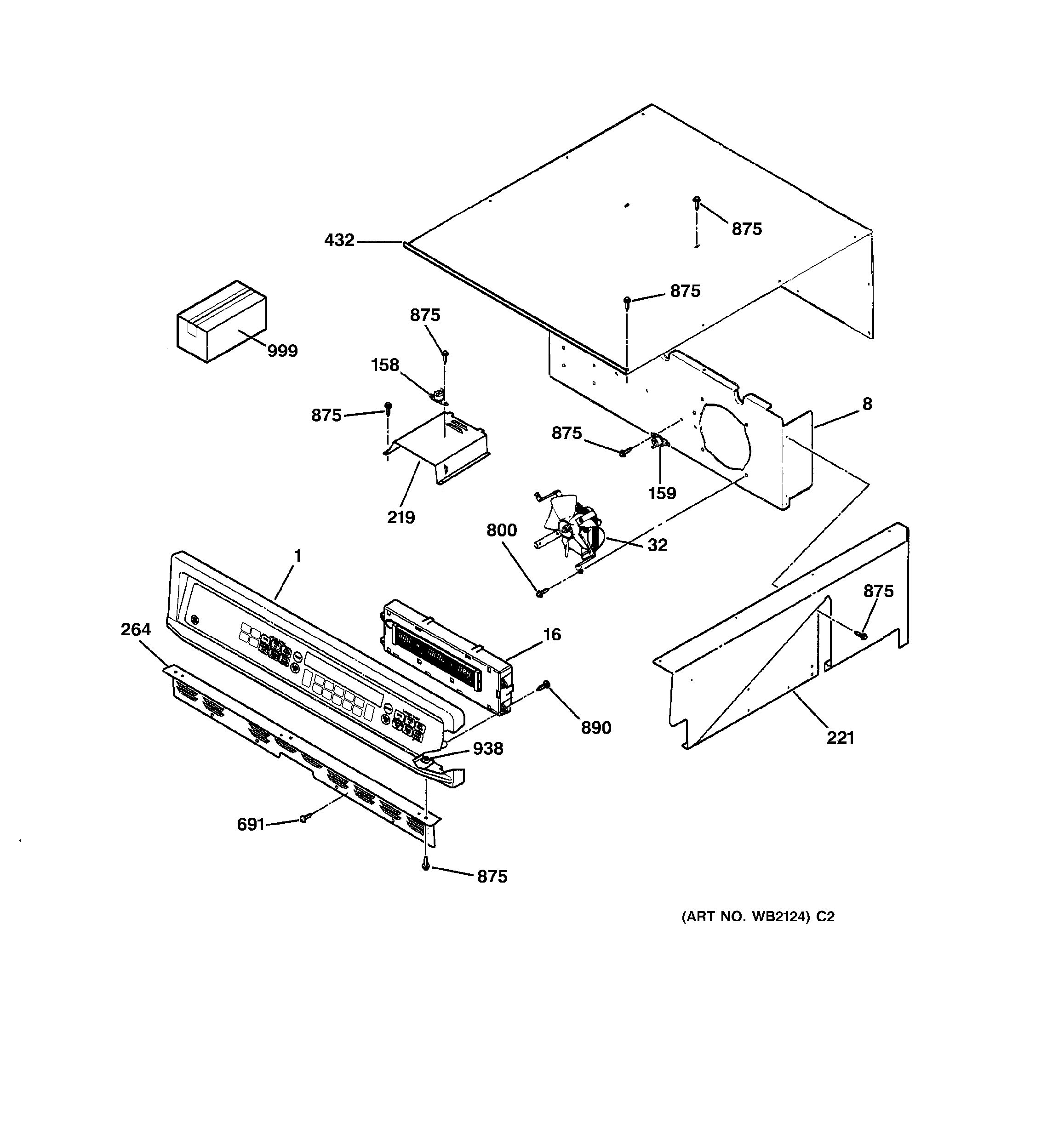 Assembly View for CONTROL PANEL | JKP56WA1WW