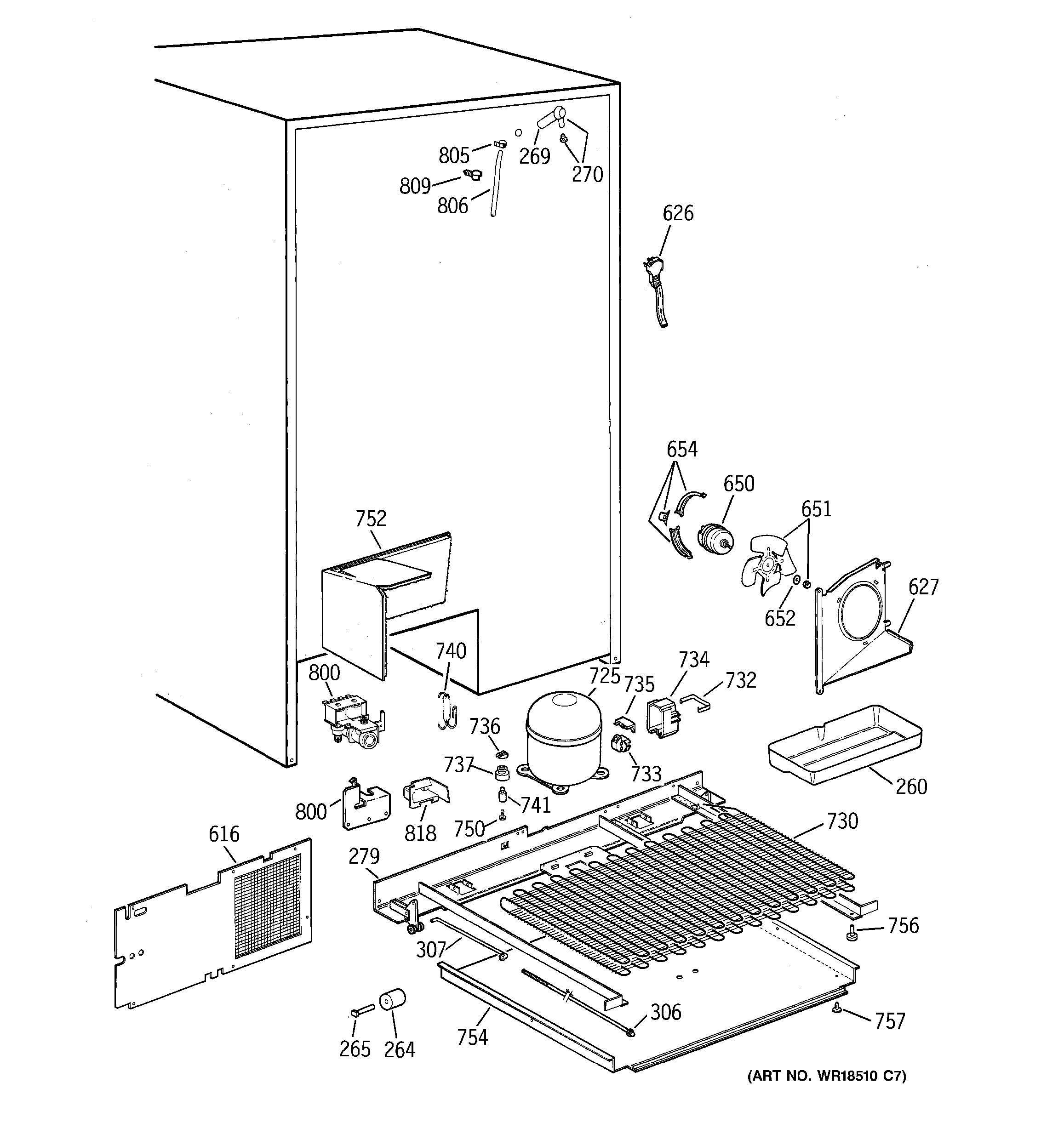 Assembly View for UNIT PARTS | TPX24PRDAAA