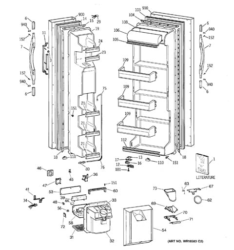 hotpoint refrigerator csx22gr