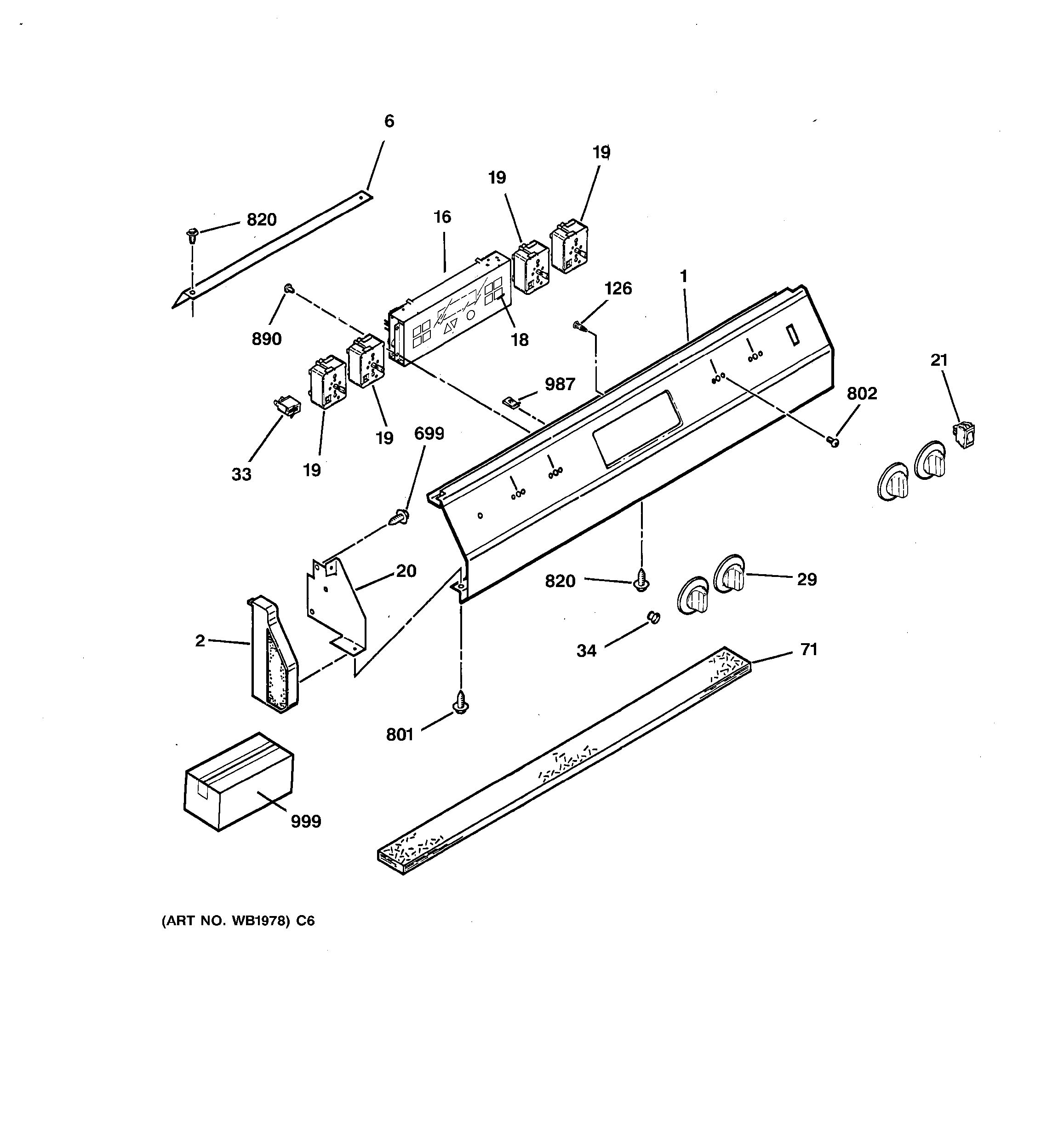 Assembly View for CONTROL PANEL | JDS26BW3WH