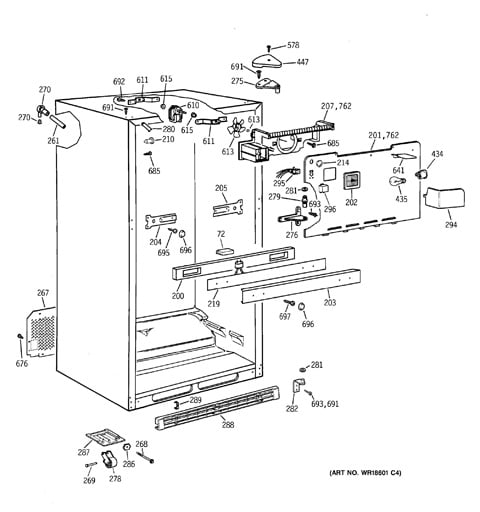 ge profile tbx25pr refrigerator