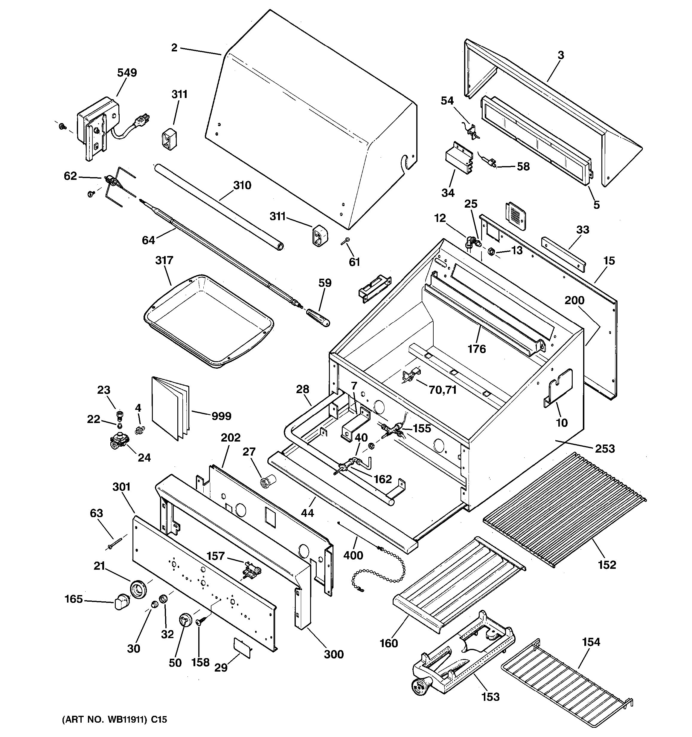 Assembly View for RANGE PARTS | ZGG27N21C3SS