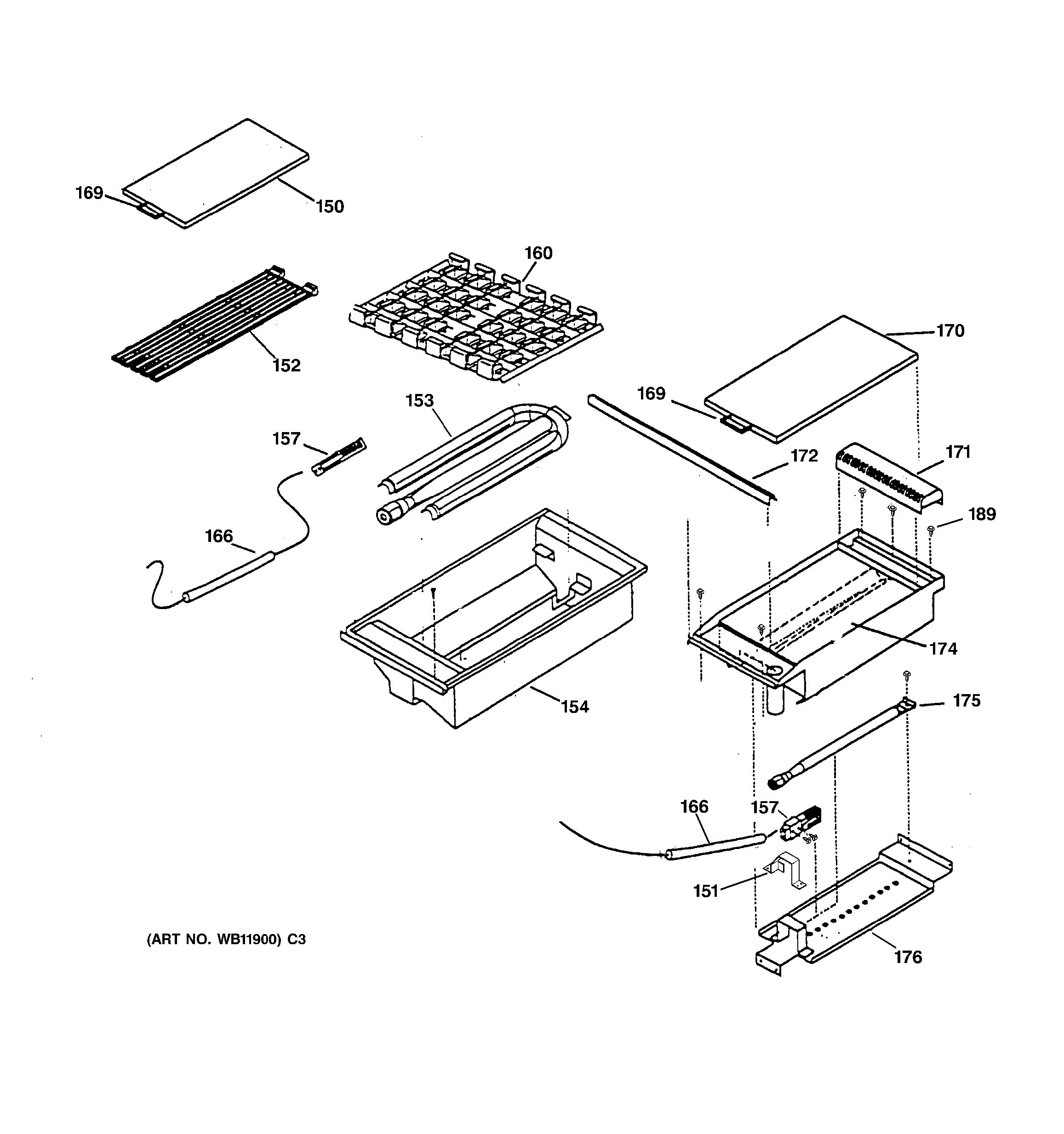 Electric Countertop Griddle Diagram