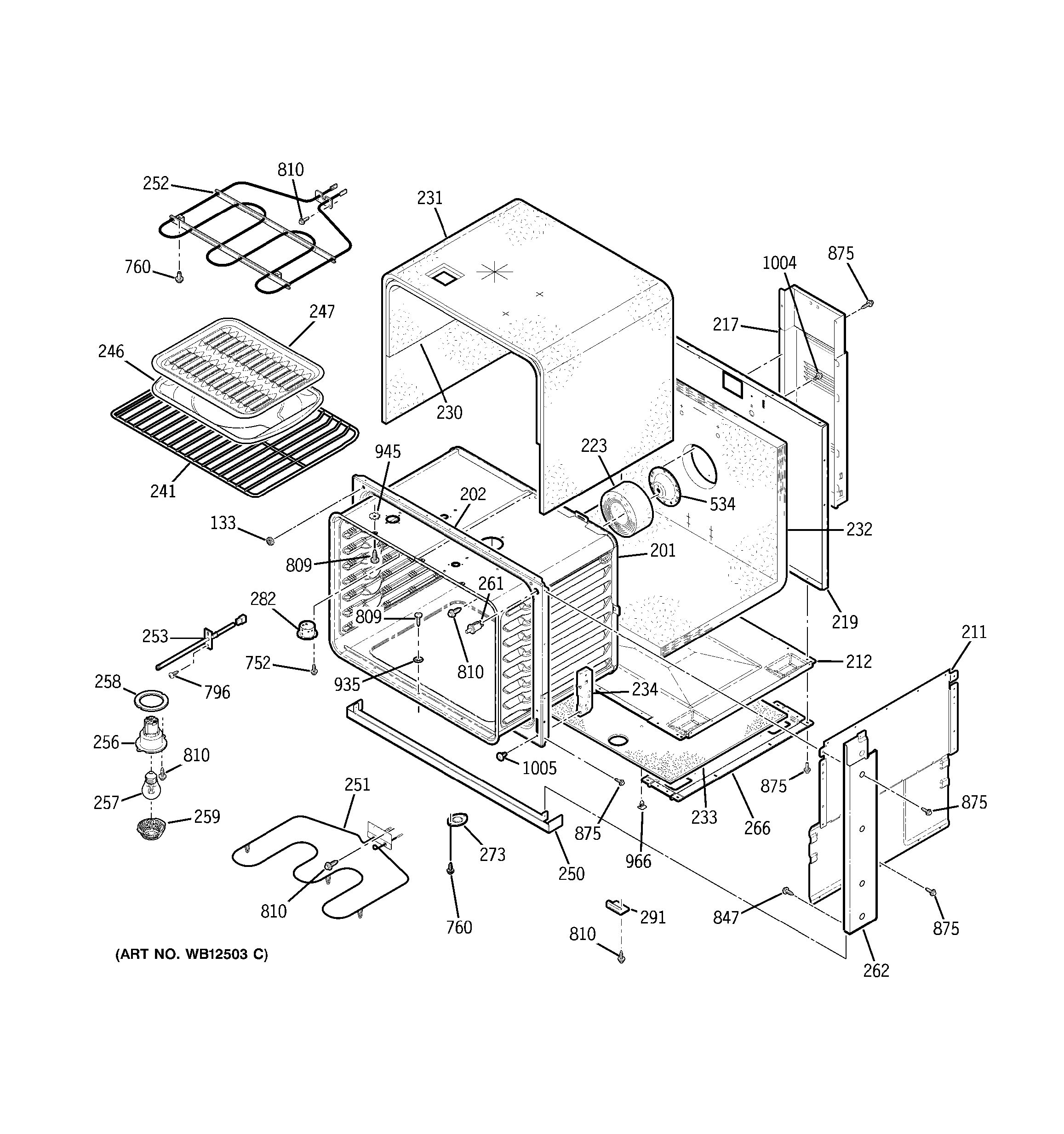 Assembly View for BODY PARTS | JDP47BF2BB