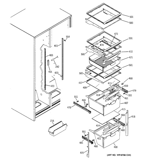 ge refrigerator model gss22sgress