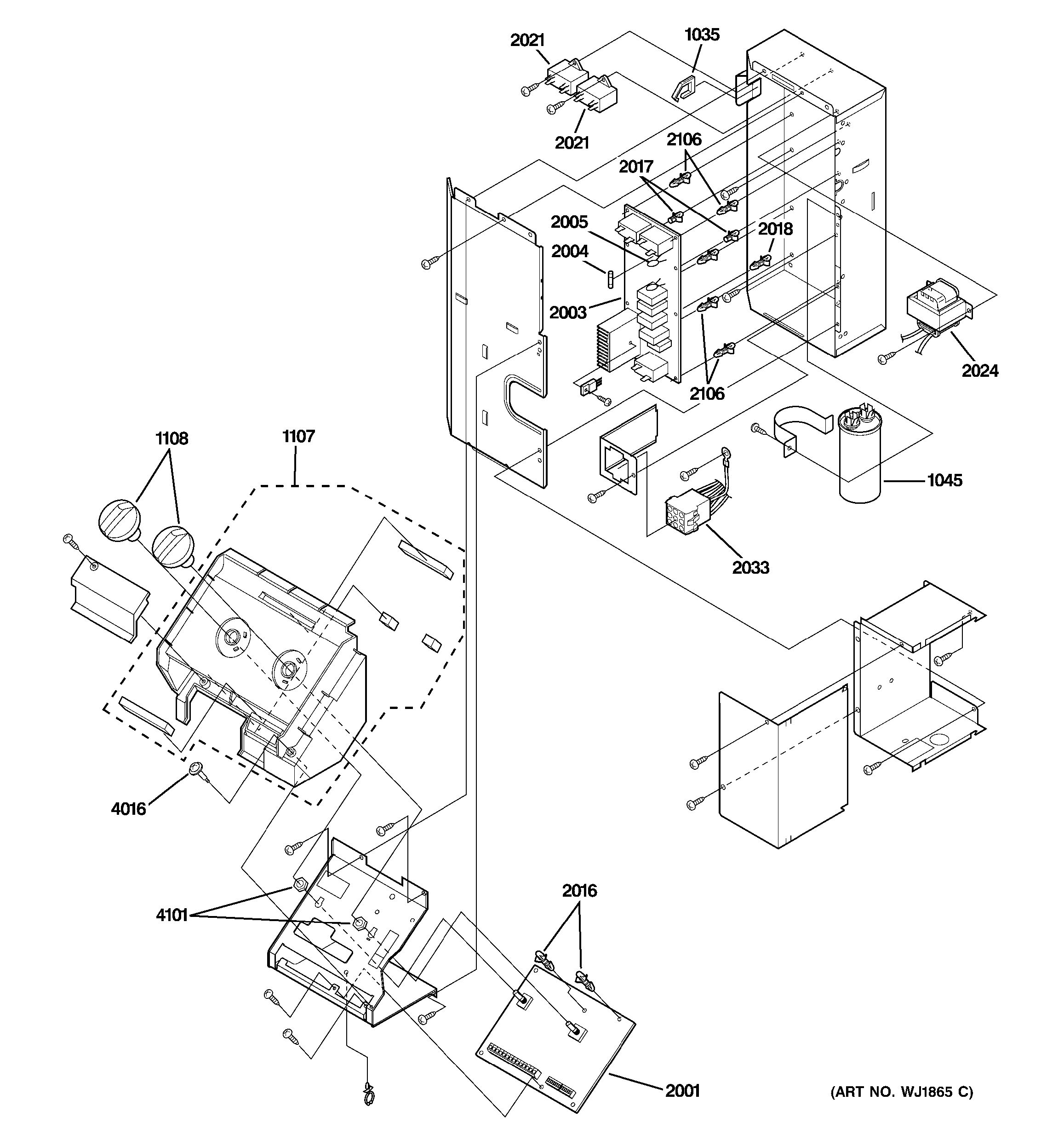 Assembly View for CONTROL PARTS | AZ28E07DABM2