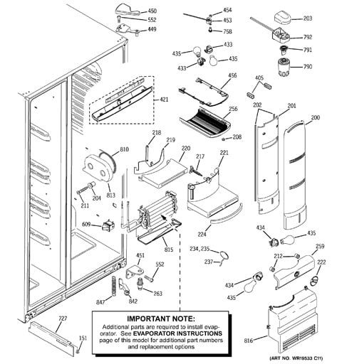 Ge Monogram Refrigerator Water Dispenser Parts | Reviewmotors.co