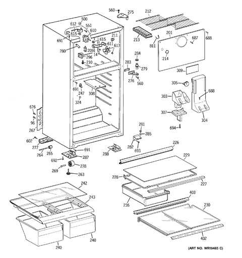 hotpoint hts16gbrfrww