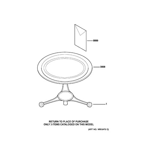 small sleek microwave