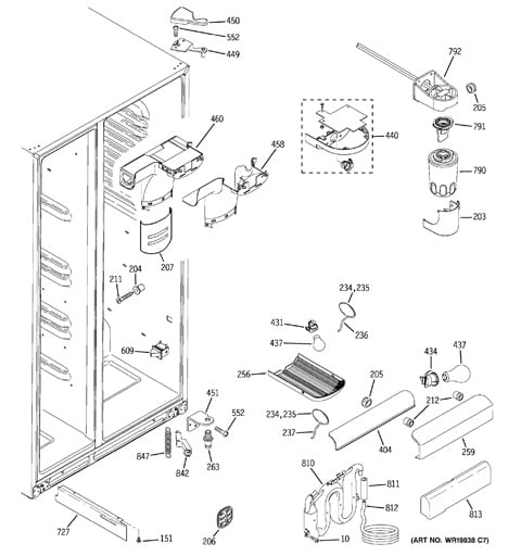 Model Search | GSS25WSTASS | Ge Refrigerator Wiring Diagrams Gss25wstss | | GE Appliances Parts and Accessories