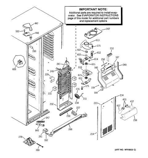 Ge Im1 Water Ice System Parts Sears Partsdirect