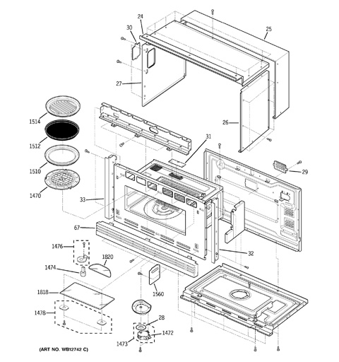 Part GRFCM1100B-02 - Appliance Factory Parts