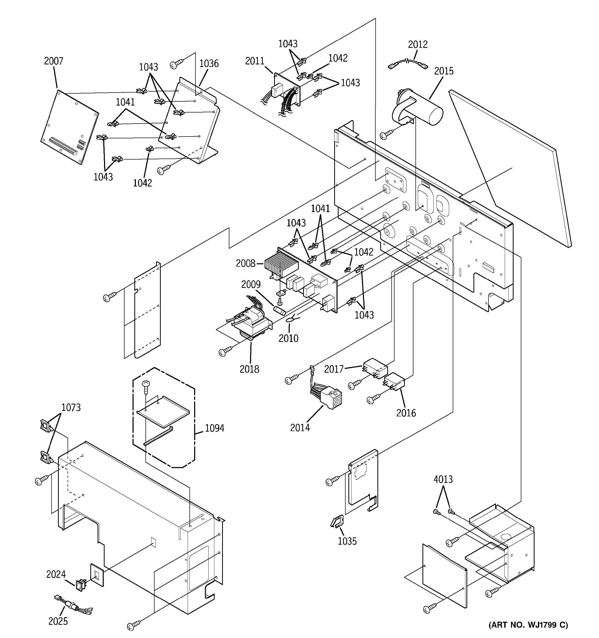 Assembly View for CONTROL PARTS | AZ75H18DACM1