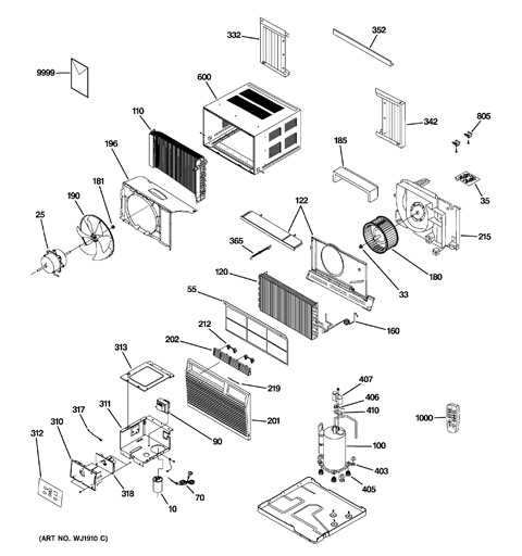 ge deluxe 26 air conditioner