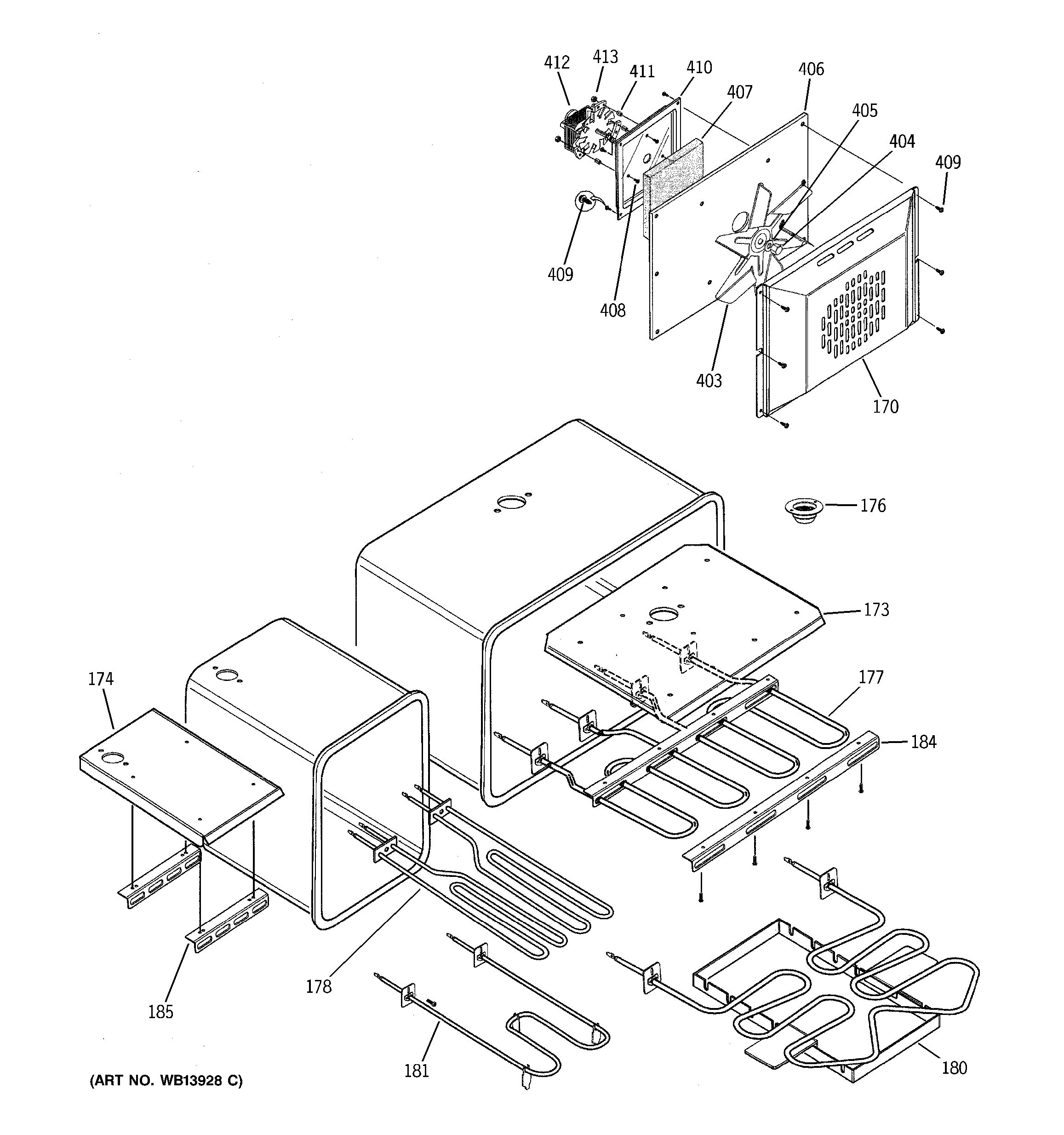 Assembly View for OVEN ASSEMBLY | ZDP48L6RH4SS