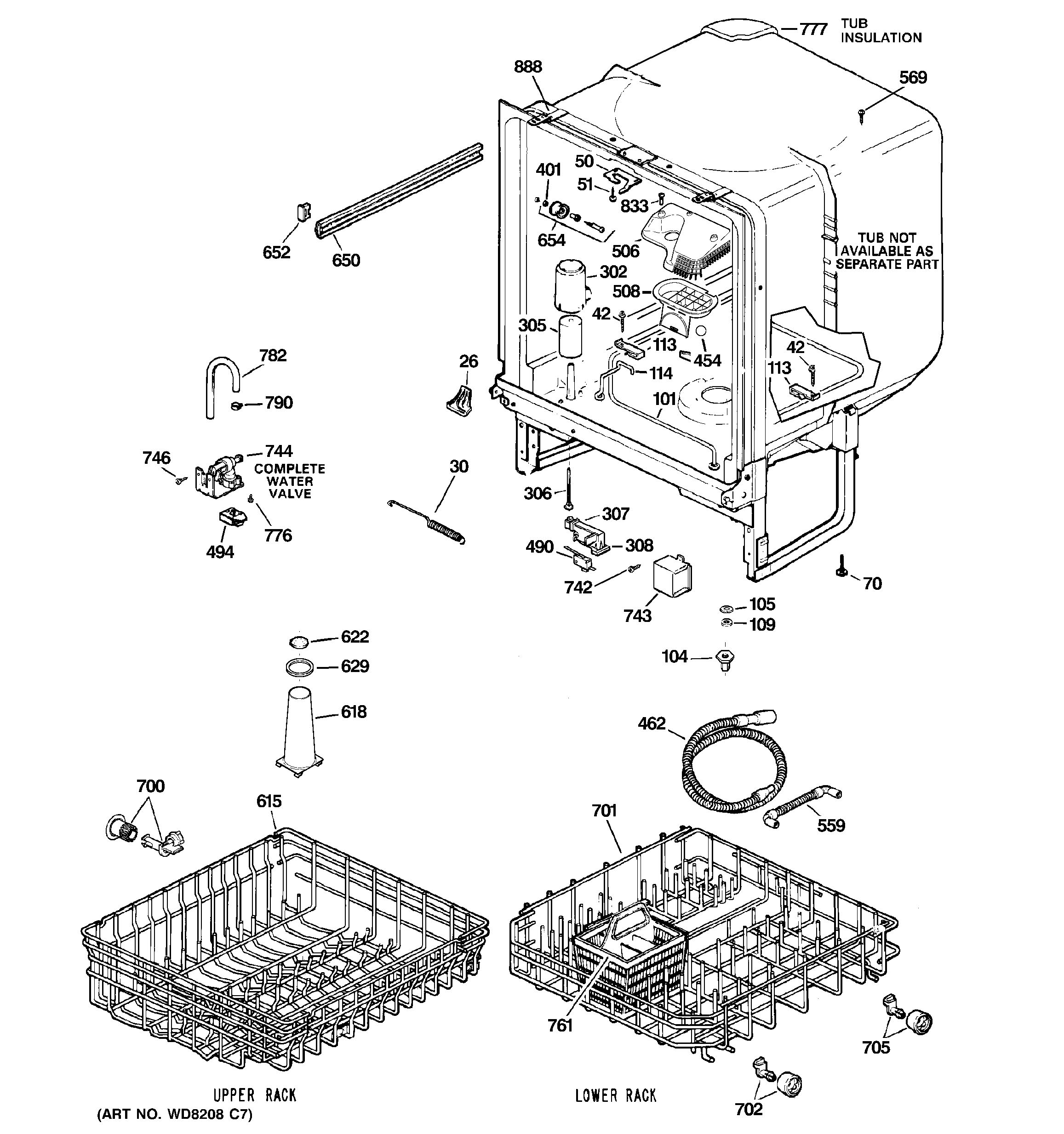 Assembly View For Body Parts