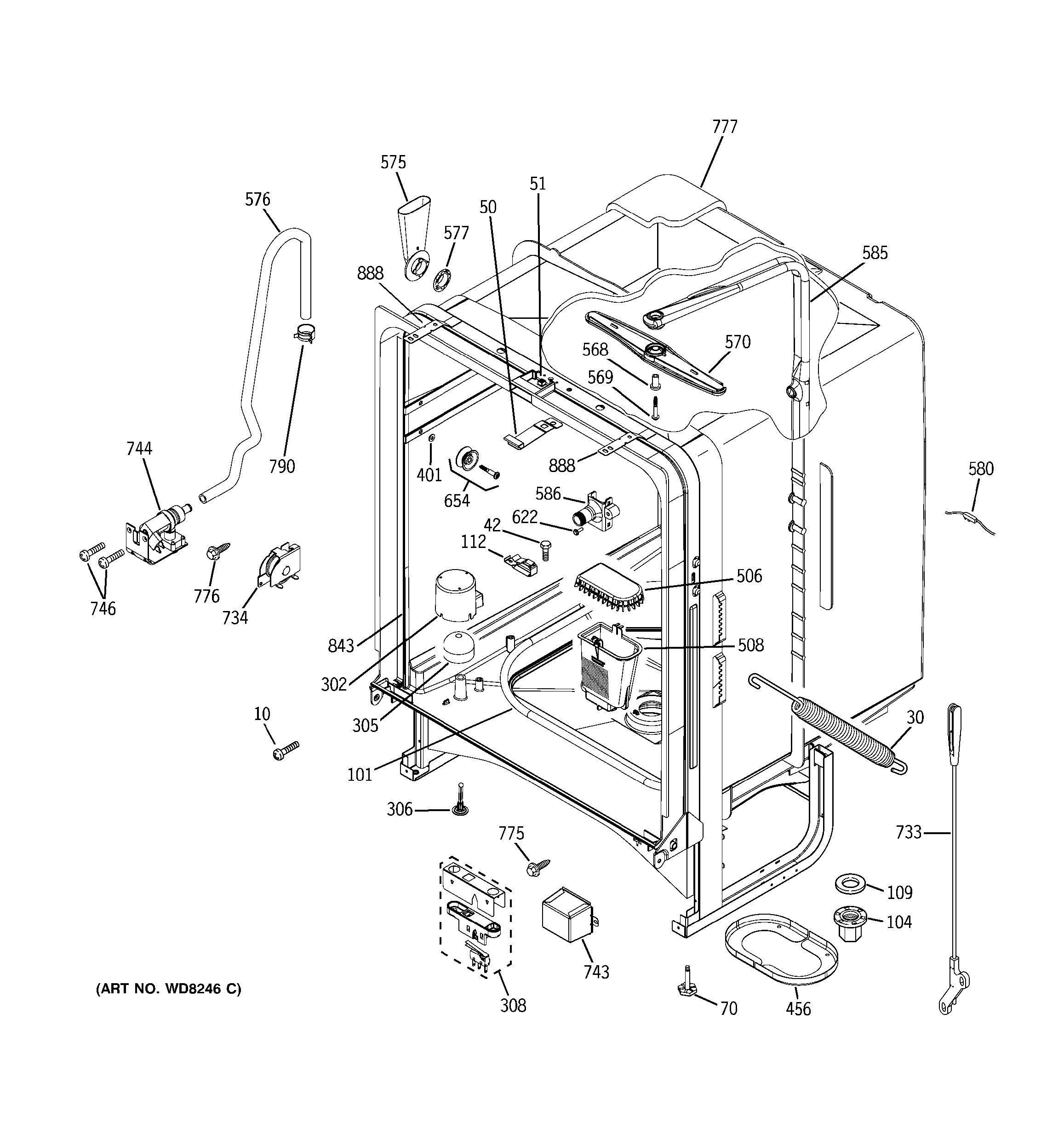 assembly-view-for-body-parts-gldl500n10ww