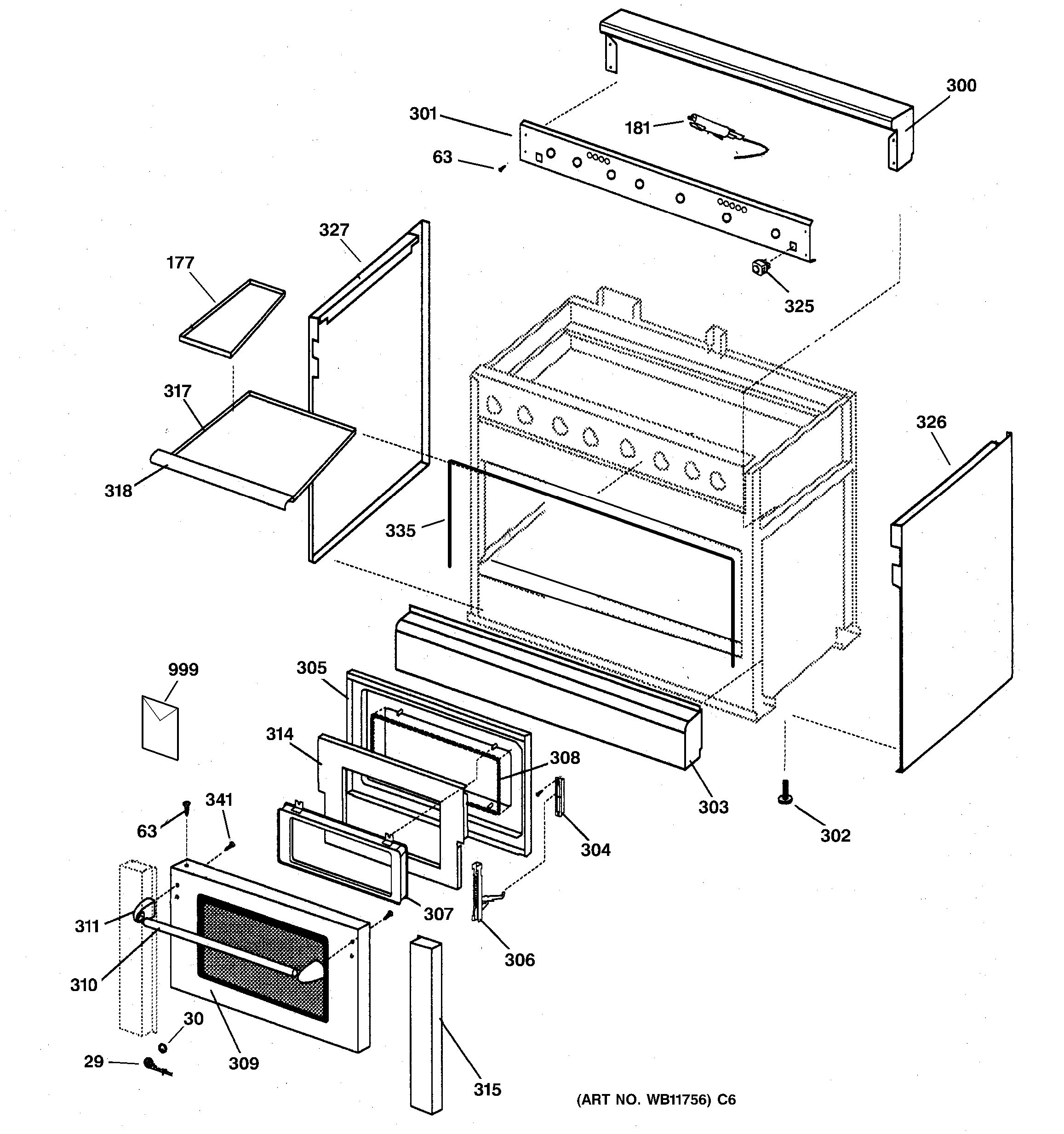 Assembly View for OUTER BODY | ZDP36N4RD2SS