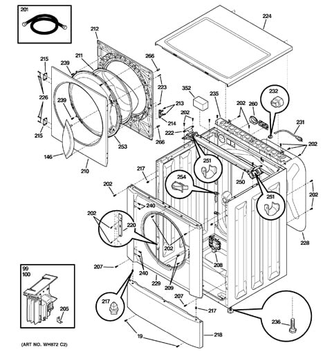 ge washer model wssh300g1ww