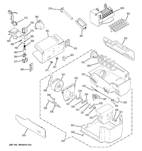 ge refrigerator pss26mswass