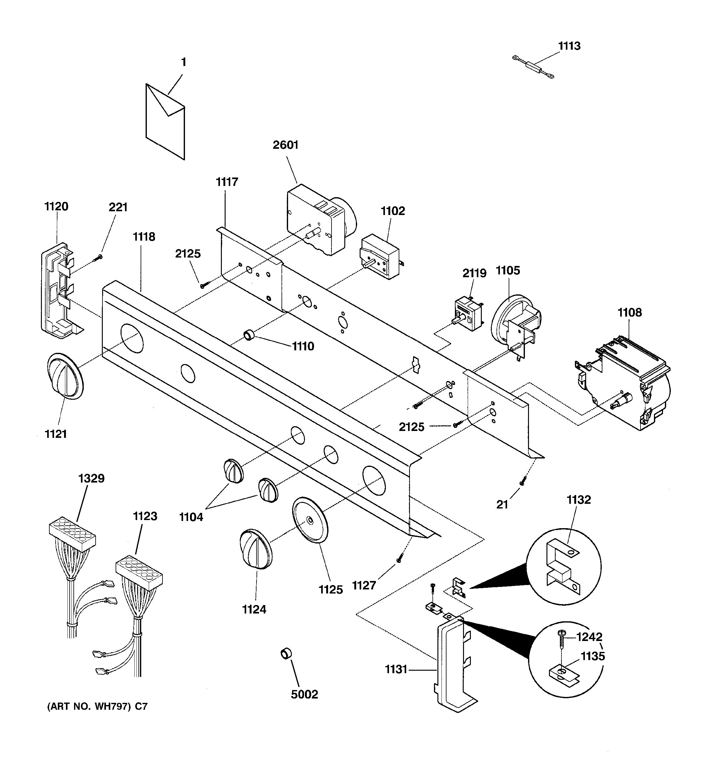 Assembly View for CONTROL PANEL | WSM2780DBWWW