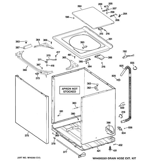 hotpoint vlsr1090g8ww