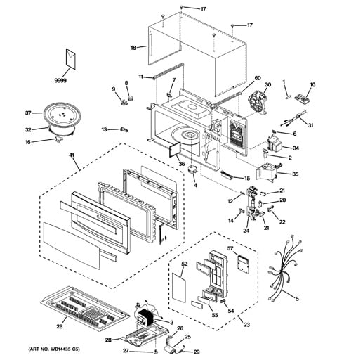 Ge microwave deals pem31sm3ss