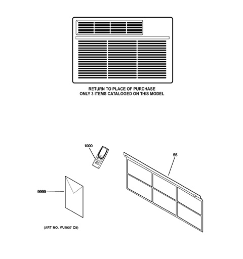 ge air conditioner ael06lqq1