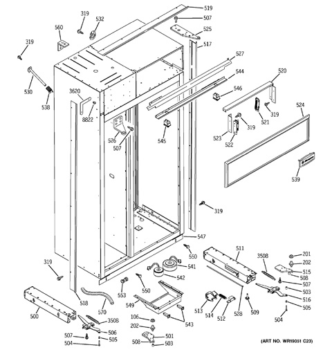 図面台(user b23ccd0a) Spatial Information Serv Computer Assembly #881H0-62020