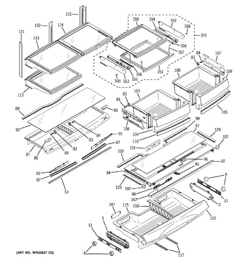 ge profile refrigerator pgss5rkzhss