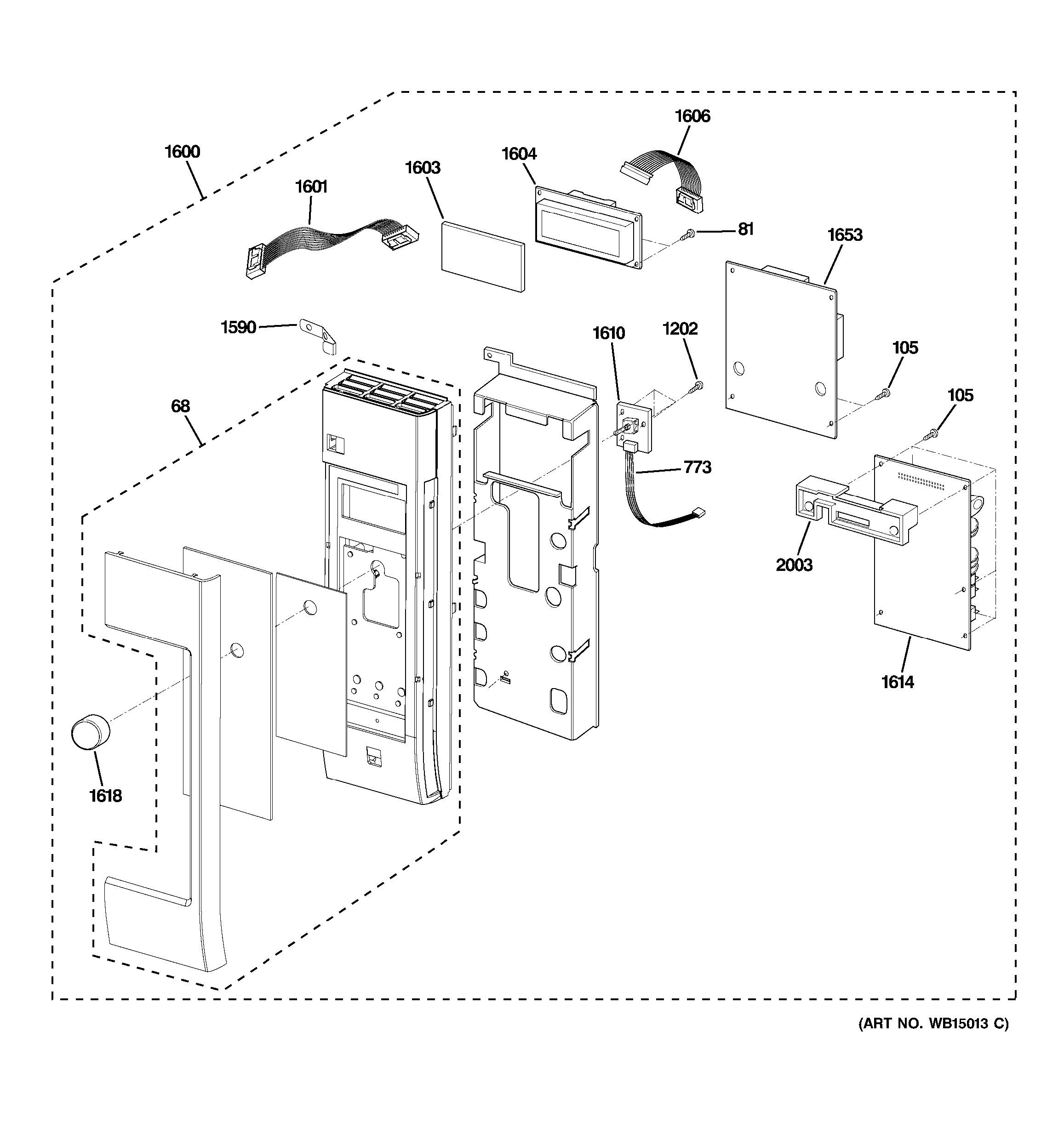 Assembly View for CONTROL PARTS | CSA1201RSS01