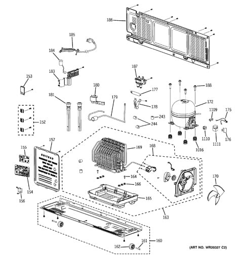 ge refrigerator pfss6pkxess