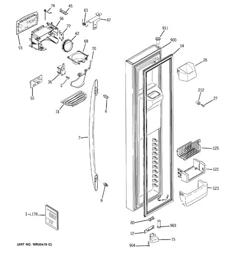 ge refrigerator pscs5rgxcfss