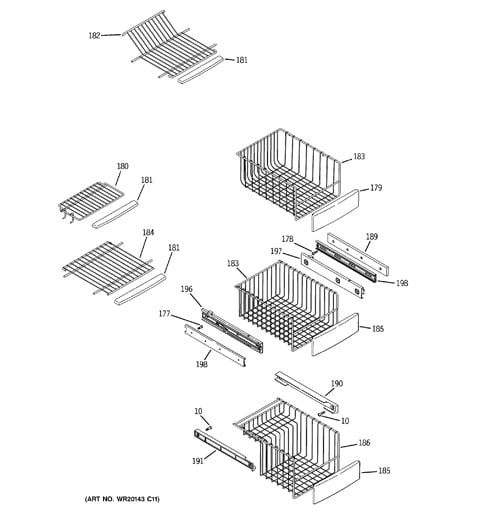 ge refrigerator pscs5rgxcfss