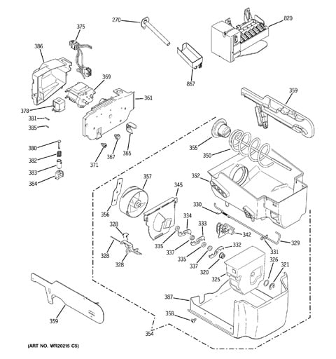 ge profile refrigerator pscs5rgxcfss