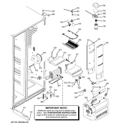 ge profile refrigerator pscs5rgxcfss