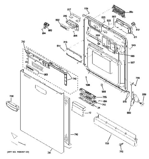 Ge Adora Dishwasher Parts Manual | Reviewmotors.co