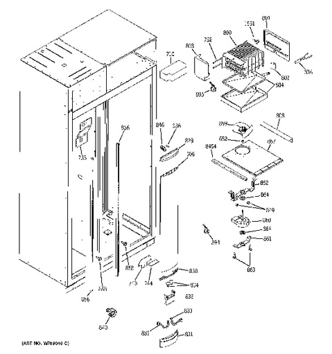 Ge Monogram 48 Refrigerator Parts Diagram | Reviewmotors.co