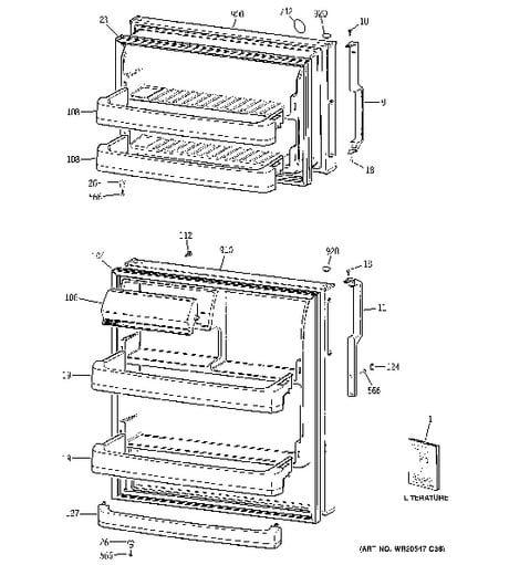 ge refrigerator model gth18gbdcrww